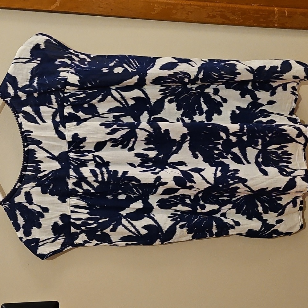 St. John's Bay Lightweight Cotton Shell Blouse - Picture 8 of 9
